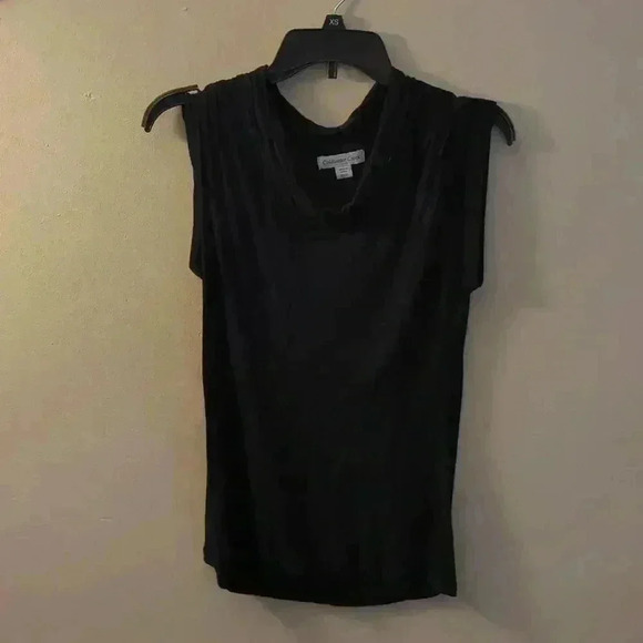 Coldwater Creek, XS black blouse - Picture 2 of 4